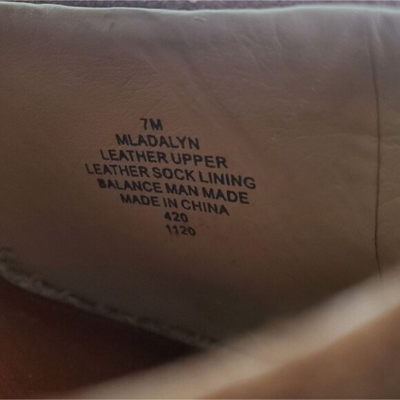 Marc Fisher Adalyn Suede Leather Espadrille Wedge Sandals Brown 7M - Picture 7 of 7